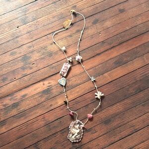 Magnolia Pearl Hand Knotted Cat Necklace